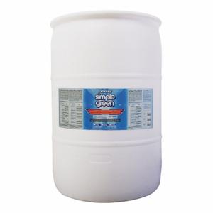 SIMPLE GREEN 0100000113455 Cleaner/Degreaser, Water Based, Drum, 55 Gallon Container Size, Concentrated | CU2YDT 6CMU7