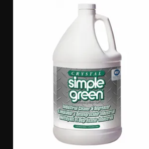 SIMPLE GREEN 0610000619128 Cleaner/Degreaser, Water Based, Jug, 1 Gallon Container Size, Concentrated, 0% VOC Content | CU2YDY 22C615