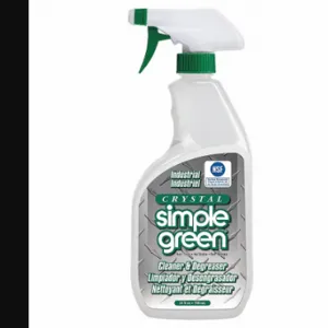 SIMPLE GREEN 0610001219024 Cleaner/Degreaser, Water Based, Trigger Spray Bottle, 24 oz Container Size | CU2YEE 22C614