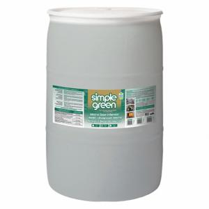SIMPLE GREEN 2700000113008 Cleaner/Degreaser, Water Based, Drum, 55 Gallon Container Size, Concentrated, Liquid | CU2YDU 22C612