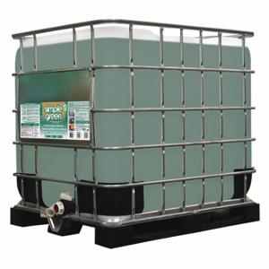SIMPLE GREEN 2700000113275 Reiniger/Entfetter, auf Wasserbasis, palettierter Tank, 275-Gallonen-Behältergröße, konzentriert | CU2YEC 22C613
