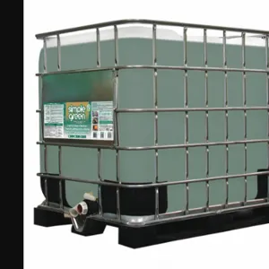 SIMPLE GREEN 2700000113275 Cleaner/Degreaser, Water Based, Palletized Tank, 275 Gallon Container Size, Concentrated | CU2YEC 22C613