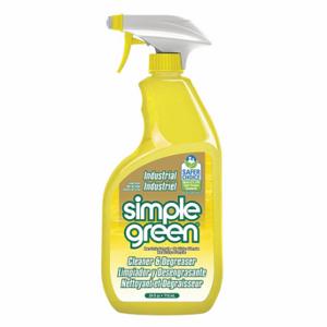 SIMPLE GREEN 3010001214002 Cleaner/Degreaser, Water Based, Trigger Spray Bottle, 24 oz Container Size, Liquid | CU2YEF 22C619