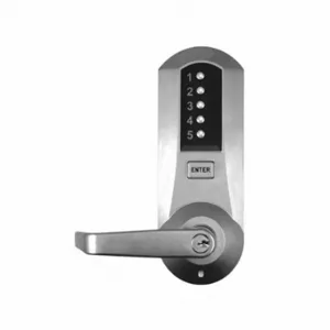 SIMPLEX 5010BWL-26D-41 Mechanical Push Button Exit Trim, Satin Chrome | CU2YLH 28XR53