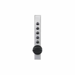 SIMPLEX 9621C20-26D-41 Mechanical Push Button Dead Bolt Lock, Satin Chrome | CU2YJC 28XU17