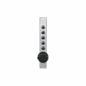 SIMPLEX 9621C20-26D-41 Mechanical Push Button Dead Bolt Lock, Satin Chrome | CU2YJC 28XU17