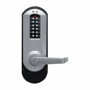 SIMPLEX E5010XSWL-626-41 Electronic Lock, Satin Chrome, Keypad | CU2YJG 28XW68