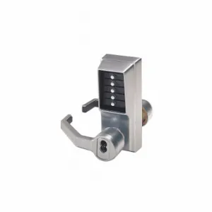 SIMPLEX LL1021R-26D-41 Mechanical Push Button Lockset, Lever, Entry with Key Override, Replaceable Core Sargent | CU2YFW 28XY37