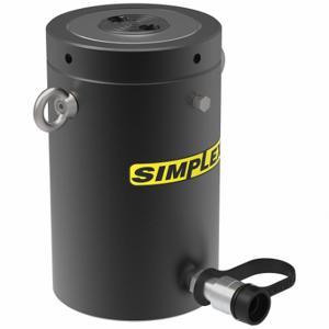 SIMPLEX RCL1006 Hydraulikzylinder mit Sicherungsmutter, 105 Tonnen Nennkapazität, 6 Zoll Nennhublänge | CU2YJW 800HE8