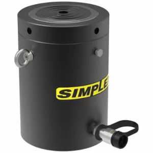 SIMPLEX RCL1506 Lock Nut Hydraulic Ram, 160 ton Nominal Capacity, 6 Inch Nominal Stroke Length | CU2YKA 800HF1