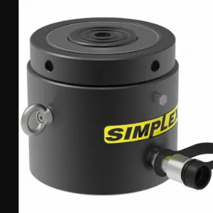 SIMPLEX RCL1502 Lock Nut Hydraulic Ram, 160 ton Nominal Capacity, 2 Inch Nominal Stroke Length | CU2YJZ 800HF0