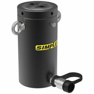 SIMPLEX RCL506 Hydraulikzylinder mit Sicherungsmutter, 55 Tonnen Nennkapazität, 6 Zoll Nennhublänge, 10.99 Quadratzoll | CU2YKJ 800HF9
