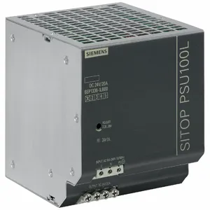 SITOP 6EP13361LB00 Stabilized Power Supply, 100 To 240 V Ac, Single, 24V Dc, 480W, 20, Din Rail | CU2YRH 56JD70