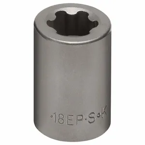 SK PROFESSIONAL TOOLS 42718 Nonsparking Socket, 1/2 Inch Drive Size, EP18 Socket Size | CJ2XKV 60KD82