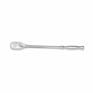 SK PROFESSIONAL TOOLS 80181 Hand Ratchet, Pear, Reversing, 8 Inch Overall Length, Chrome | CJ2KBK 56FP96