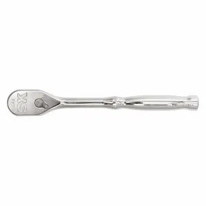 SK PROFESSIONAL TOOLS 80200 Hand Ratchet, Pear, Reversing, 7 1/4 Inch Overall Length, Chrome | CJ2KBF 484N61