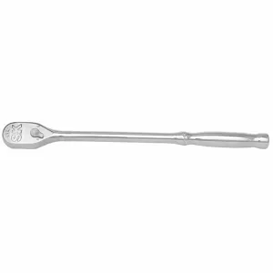 SK PROFESSIONAL TOOLS 80202 Hand Ratchet, Pear, Reversing, 11 Inch Overall Length, Chrome | CJ2KBM 56FP99