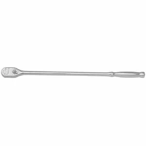 SK PROFESSIONAL TOOLS 80203 Hand Ratchet, Pear, Reversing, 15 Inch Overall Length, Chrome, Standard | CJ2KAY 56FR01