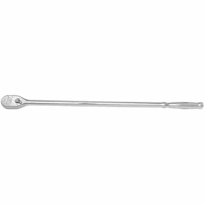 SK PROFESSIONAL TOOLS 80222 Hand Ratchet, Pear, Reversing, 24 Inch Overall Length, Chrome | CJ2KBH 56FR03