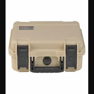 SKB 3I-0907-4T-E Protective Case, 7 3/8 Inch x 9 1/2 Inch x 4 1/8 Inch Inside, Beige, Stationary | CU2YZC 418T51