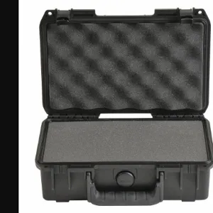 SKB 3I-1006-3B-C Protective Case, 6 1/8 Inch x 10 3/4 Inch x 3 1/4 Inch Inside, Pick And Pluck, Black | CU2YXX 418T47