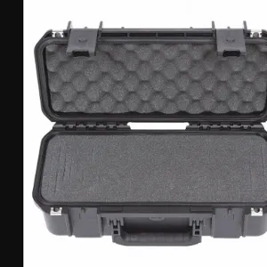 SKB 3I-1706-6B-C Protective Case, 6 1/2 Inch x 17 Inch x 6 1/2 Inch Inside, Pick And Pluck, Black | CU2YXV 418R02