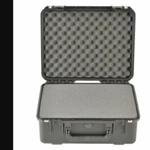 SKB 3I-1914N-8B-C Protective Case, 14 1/2 Inch x 19 Inch x 8 Inch Inside, Pick And Pluck, Black, Stationary | CU2YWD 418R08