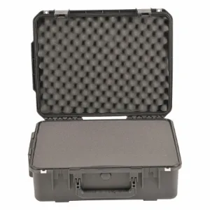 SKB 3I-2015-7B-C Protective Case, 15 1/2 Inch x 20 1/2 Inch x 7 5/8 Inch Inside, Pick And Pluck, Black | CU2YYN 418R14