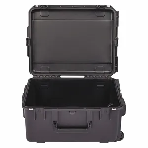 SKB 3I-2217-10BE Protective Case, 17 Inch x 22 Inch x 10 5/8 Inch Inside, Black, 2 Wheels, Ip67 | CU2YWP 418R26