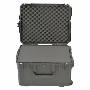 SKB 3I-2217-12BC Protective Case, 17 Inch x 22 Inch x 12 3/4 Inch Inside, Pick And Pluck, Black, 2 Wheels | CU2YWT 418R29