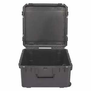 SKB 3I-2222-12BE Protective Case, 22 1/2 Inch x 22 1/2 Inch x 12 1/2 Inch Inside, Black, 2 Wheels | CU2YXG 418R33