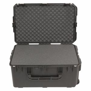 SKB 3I-2918-14BC Protective Case, 18 Inch x 29 Inch x 14 Inch Inside, Pick And Pluck, Black, 2 Wheels | CU2YXB 418R36