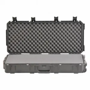 SKB 3I-3614-6B-L Protective Case, 14 1/2 Inch x 36 1/2 Inch x 6 Inch Size, Flat, Black, 2 Wheels | CU2YWE 418R42