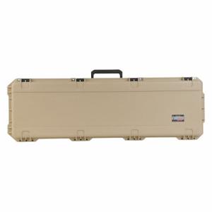 SKB 3I-5014-6T-E Protective Case, 14 1/2 Inch x 50 1/2 Inch x 6 Inch Size, Beige, 2 Wheels | CU2YWG 418T39