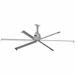SKYBLADE GPROP-0824-623-3 Comercial Ceiling Fan, 8 ft Blade Dia, Variable Speeds, 230 V, 29 ft, 3 Phase | CU2ZLK 794K31