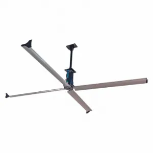 SKYBLADE STEP-2061-423-3 HVLS Ceiling Fan, 20 ft Blade Dia, Variable Speeds, 230 VAC, 40 ft, 3 Phase | CU2ZMH 55FJ80