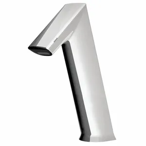 SLOAN EFX150.000.0000 Angled Straight Bathroom Faucet, Chrome Finish, 0.5 GPM Flow Rate, Motion Sensor | CH9PHX 23MF16