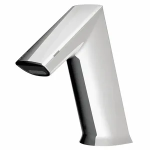 SLOAN EFX200.002.0000 Angled Straight Bathroom Faucet, Chrome Finish, 1.5 GPM Flow Rate, Motion Sensor | CH9PHG 23MF22