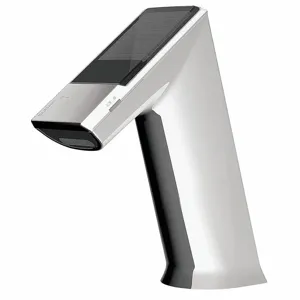 SLOAN EFX275.002.0000 Angled Straight Bathroom Faucet, Chrome Finish, 1.5 GPM Flow Rate, Motion Sensor | CH9PJC 23MF28