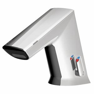 SLOAN EFX350.502.0000 Angled Straight Bathroom Faucet, Chrome Finish, 1.5 GPM Flow Rate, Motion Sensor | CH9PHT 23MF39