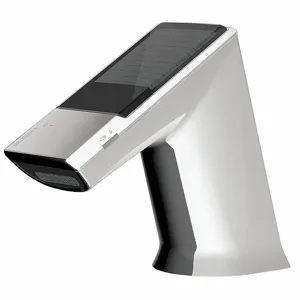 SLOAN EFX375.000.0000 Angled Straight Bathroom Faucet, Chrome Finish, 0.5 GPM Flow Rate, Motion Sensor | CH9PHR 23MF40