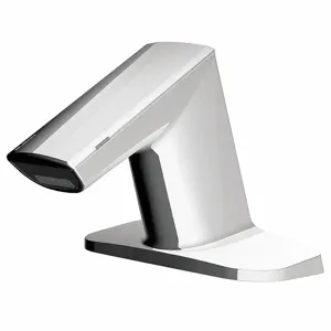 SLOAN EFX650.000.0000 Angled Straight Bathroom Faucet, Chrome Finish, 0.5 GPM Flow Rate, Motion Sensor | CH9PHK 23MF42