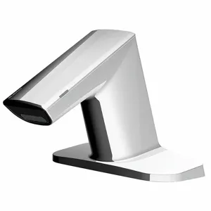 SLOAN EFX650.110.0000 Angled Straight Bathroom Faucet, Chrome Finish, 0.5 GPM Flow Rate, Motion Sensor | CH9PHL 23MF46