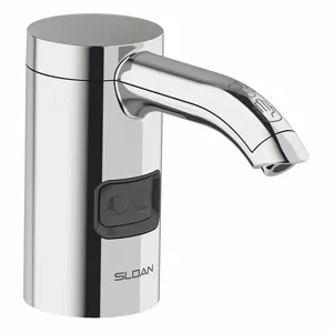 SLOAN ESD-700 Soap Dispenser, Foam, 1500ml Refill Size, Silver, Brass | CJ3LRG 468A78