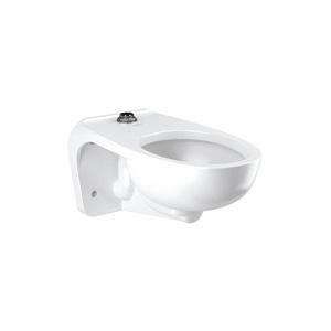 SLOAN ST2459A Toilet Bowl, 1.1, 1.28 And 1.6 Gallons per Flush, Elongated Bowl, Top Spud | CJ3QLY 32NE57