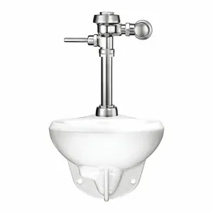 SLOAN WETS2050.1041 Flush Valve Toilet, 1.28 Gallons per Flush, Elongated Bowl, ADA Compliance | CJ2FUF 5NFL4