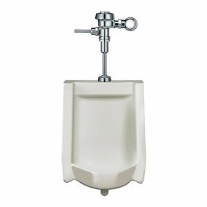 SLOAN WEUS1002.1001 Auswasch-Urinal und manuelles Spülventil, 0.25 Gallonen pro Spülung, Glasporzellan | CJ3UFC 5NFL0