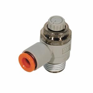 SMC VALVES AS3201F-N03-07S Speed Control Valve, Npt X Tube, 3/8 Inch Port Size, 1/4 Inch Tube Size, Out Flow | CU3AWD 4DGR8
