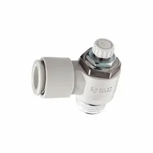 SMC VALVES AS3201F-03-10S Speed Control Valve, Bspt X Tube, 3/8 Inch Port Size, 10 mm Tube Size, Out Flow | CU3AXV 4DGU7