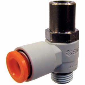 SMC VALVES AS2201F-01-04SD Ventil, BSPT x Rohr, 1/8 Zoll Ventilanschlussgröße, 4 mm Ventilrohrgröße | CU3AME 5RTL6